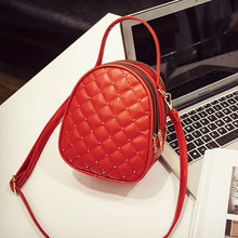 Load image into Gallery viewer, Small Shoulder Bag Fashion Plaid PU Leather Crossbody Bags for Women