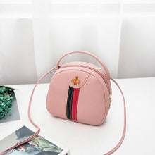 Load image into Gallery viewer, Colour Striped 2019 New Single Shoulder Mobile Handbag