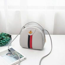 Load image into Gallery viewer, Colour Striped 2019 New Single Shoulder Mobile Handbag