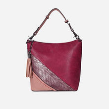Load image into Gallery viewer, 2019 New Fashion Snake Pattern Handbag PU Ladies Handbag